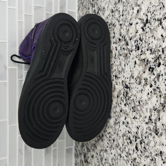 Mens Purple & Black Nike Air Force 1 High Kobe Bryant Sneakers sz 9 - 315121-017 - Picture 6 of 6